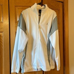 Men’s white Nike Air Jordan jacket